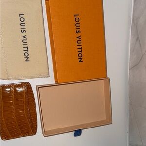 Louis Vuitton Brown Card Holder